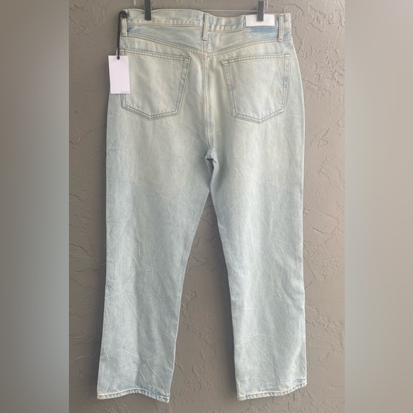 RE/DONE | NWT 90s High Rise Loose Jeans Ranch Water Light Wash $315 SZ 31 Cotton - Picture 11 of 16